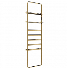 Полотенцесушитель электрический WONZON & WOGHAND, Брашированное золото (WW-A205-BG)