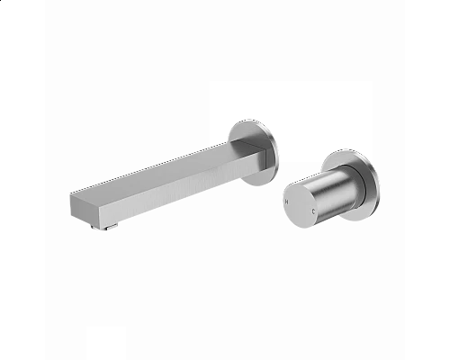 Смеситель для раковины встраиваемый WONZON & WOGHAND, Брашированный никель (WW-105-BS)