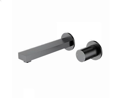 Смеситель для раковины встраиваемый WONZON & WOGHAND, Темный графит (WW-105-BGG)