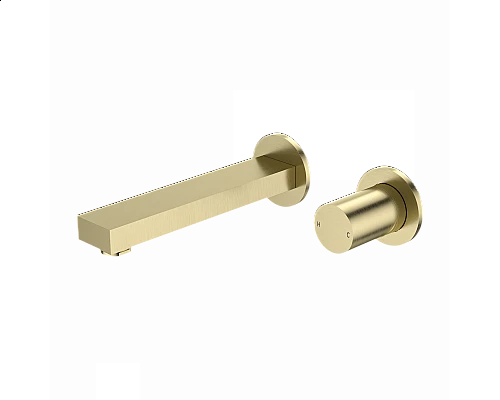 Смеситель для раковины встраиваемый WONZON & WOGHAND, Брашированное золото (WW-105-BG)