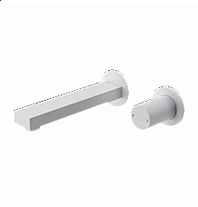 Смеситель для раковины встраиваемый WONZON & WOGHAND, Белый матовый (WW-105-MW)