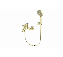 Смеситель для ванны с душем Wonzon & Woghand, Брашированное золото (WW-88037073-BG)