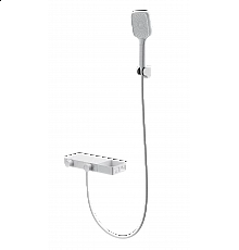 Смеситель для ванны с душем и термостатом WONZON & WOGHAND, Белый матовый (WW-B2551-MW)