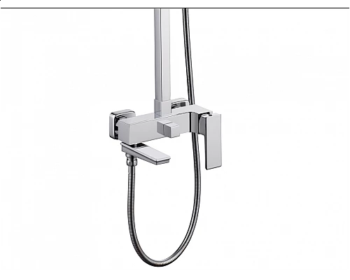 Душевая система RIMERO RM2409WC (Белый/Хром)