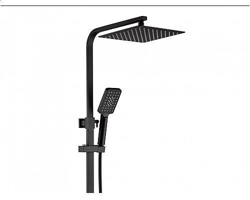 Душевая система RIMERO RM2407BL (Черный матовый)