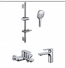 Набор для ванны 3 в 1 RIMERO RM6007CR (Хром)