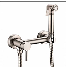 Смеситель с гигиеническим душем RIMERO RM800NK (Никель)