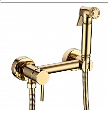 Смеситель с гигиеническим душем RIMERO RM800GO (Золото)