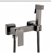 Смеситель с гигиеническим душем RIMERO RM700BG (Графит)