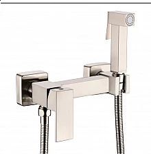 Смеситель с гигиеническим душем RIMERO RM700NK (Никель)