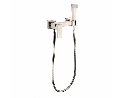 Смеситель с гигиеническим душем RIMERO RM700NK (Никель)