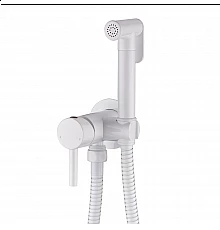 Смеситель встраиваемый с гигиеническим душем RIMERO RM010W (Белый)