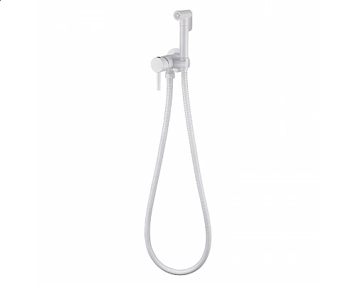 Смеситель встраиваемый с гигиеническим душем RIMERO RM010W (Белый)
