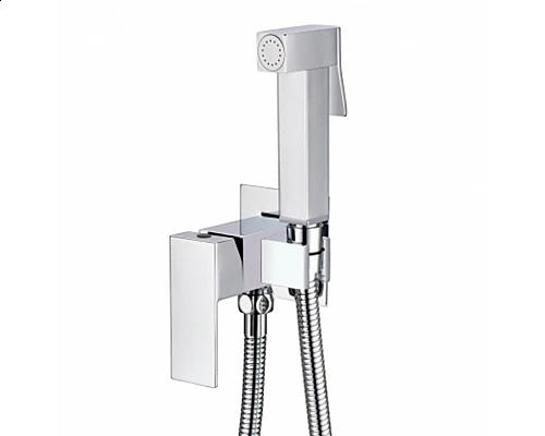 Смеситель встраиваемый с гигиеническим душем RIMERO RM020CR (Хром)