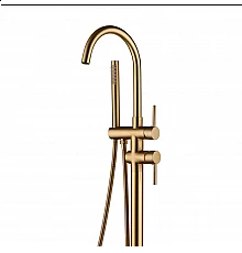 Смеситель напольный RIMERO RM880MG (Матовое золото)