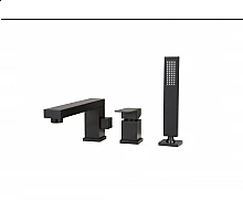 Смеситель на борт ванны RIMERO RM0808BL (Черный матовый)