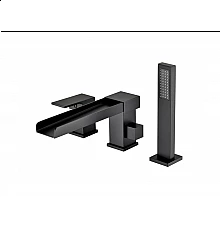 Смеситель на борт ванны RIMERO RM0808-3BL (Черный матовый)