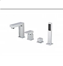 Смеситель на борт ванны RIMERO RM0808-4CR (Хром)