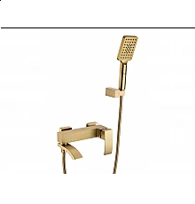 Смеситель для ванны с ручным душем RIMERO RM3207MG (Матовое золото)