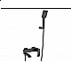 Смеситель для ванны с ручным душем RIMERO RM3207BL (Черный матовый)