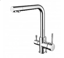 Смеситель для кухни c подключением фильтра питьевой воды RIMERO RM4399CR (Хром)