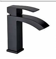 Смеситель для раковины RIMERO RM1007BL (Черный матовый)