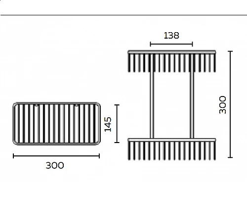 Полка для ванной AltroBagno B 082602 Cr